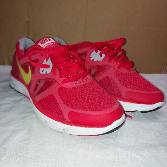 Nike Lunarglide 3 (GS) 454568 600 "Action Red" - Picture 2 of 5